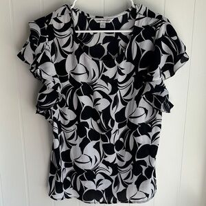 Counterparts Black and White Women's Blouse